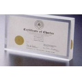 Lucite Rectangle Award (2"x3"x7/8")